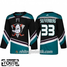 Barn Ishockey Anaheim Ducks Tröja Jakob Silfverberg 33 Alternate Adidas 2018-19 Authentic